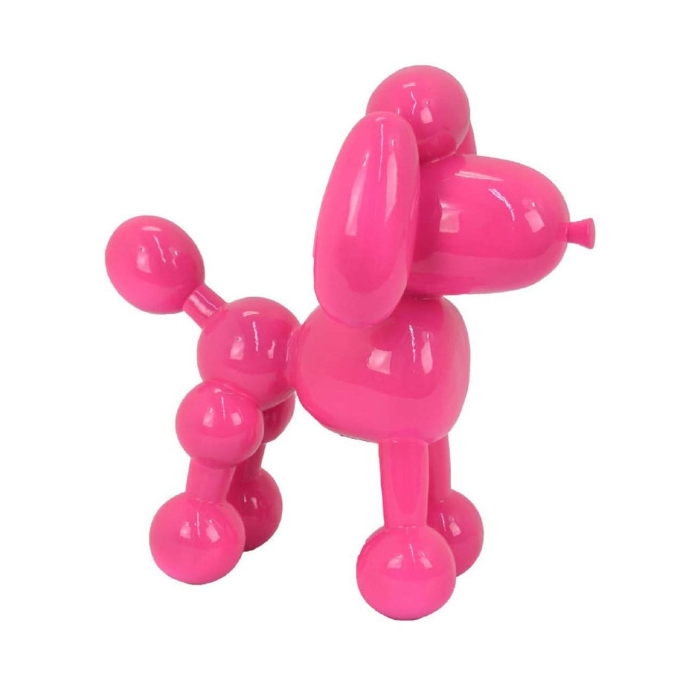 English Elm Balloon Dog Pop Art Resin Sculpture Glossy Statement Decor for Modern Eclectic Interiors B056P417008