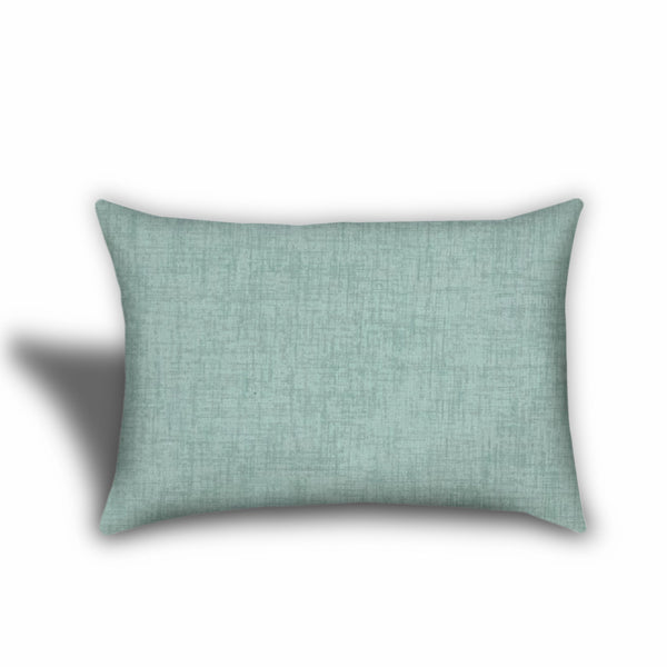 Homeroots Set Of Three 18" X 18" Seafoam And White Zippered Floral Throw Indoor Outdoor Pillow  Uv Protected Polyester 409734