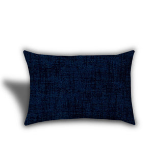 Homeroots Set Of Three 18" X 18" Blue And White Zippered Floral Throw Indoor Outdoor Pillow  Uv Protected Polyester 409744