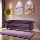 Christopher Knight Home® - Noble House - - Luxurious 3-Seater Purple Velvet Sofa, Featuring A Classic Design With Modern Elegance, Perfect For Adding Sophistication And Style To Any Living Room, Plush Comfort And Durable Craftsmanship