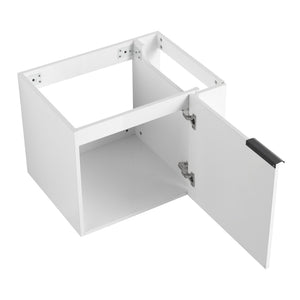 English Elm 24" Modern Bathroom Vanity Sink Combo - Stylish White Oak Cabinet With Soft-Close Doors & Storage W1972P204943