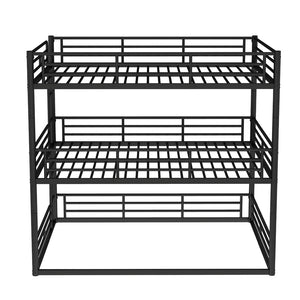 English Elm Twin Xl Solid Pine Loft Bed with Built-in Led Lighting and Storage Shelves Black W1580S00582