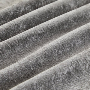 English Elm 119" 4-Seater Sofa with 2 Ottomans - Adjustable 4-Position Backs, 350lb Seats, Soft Chenille, Pillows Gray W2606S00037