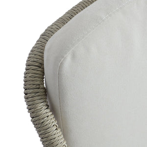 English Elm Christopher Knight Home® - 7 Outdoor Dining Set with Acacia Wood Table & 6 Iron Frame PE Rattan Chairs — Durable Patio Entertaining Ensemble Black+Grey,Natural N768P182296G_6_N768P190946T