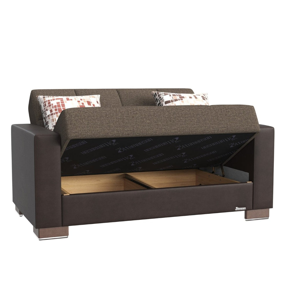 English Elm Primenest Zenaero Convertible Upholstered Loveseat With Hidden Storage – Perfect For Small Spaces! B030P281753-GIGA