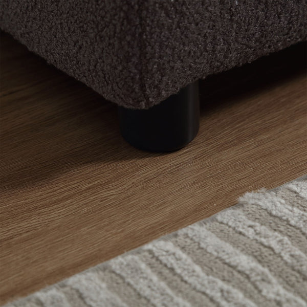 English Elm Cloud Style Sofa - Plush Teddy Velvet 2-Seater Couch For Cozy Living Room & Apartment Spaces W2705S00001-GIGA