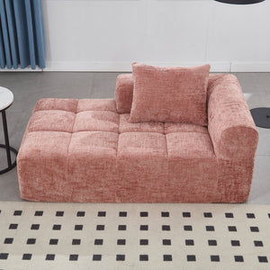 English Elm United We Win Chenille Loveseat Sofa - Minimalist Modular Sleeper For Cozy Living Rooms & Small Spaces W1568P255136-GIGA