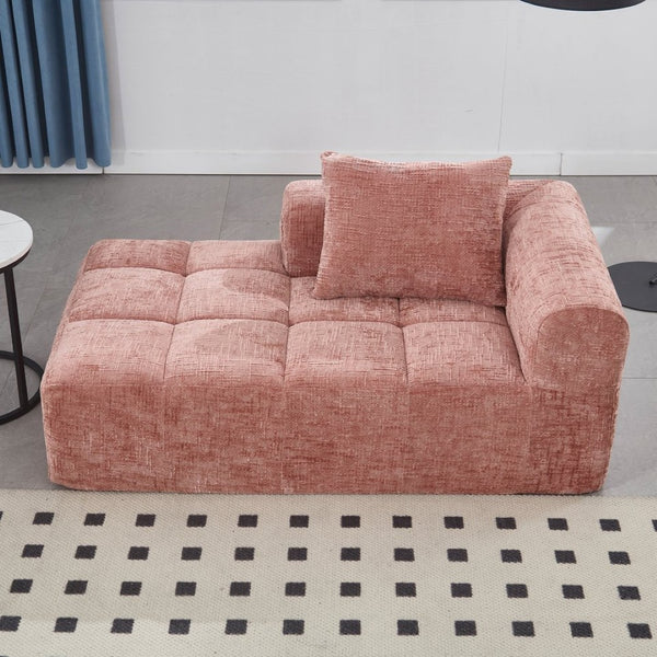 English Elm United We Win Chenille Loveseat Sofa - Minimalist Modular Sleeper For Cozy Living Rooms & Small Spaces W1568P255136-GIGA