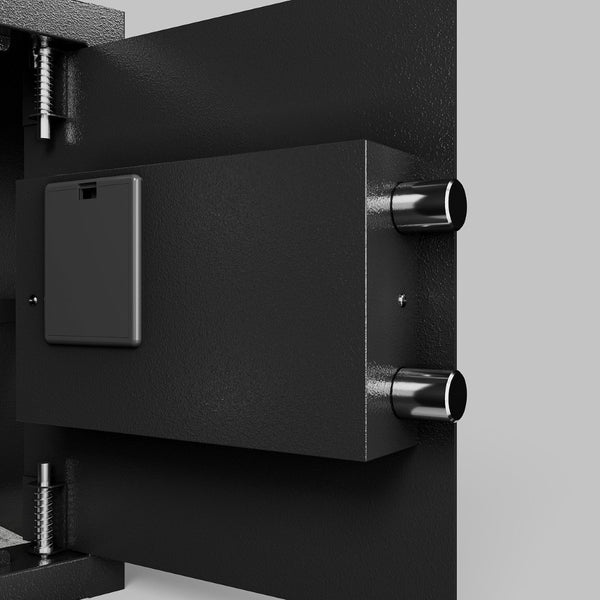 English Elm Steel Security Safe With Electronic Keypad - Heavy-Duty Lock Box For Valuables, Cash & Jewelry Storage W396P278366-GIGA