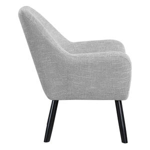 OSP Home Furnishings Della Mid-Century Chair Grey
