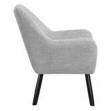 OSP Home Furnishings Della Mid-Century Chair Grey