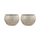 Forever Ball Vase - Set of 2 Silver