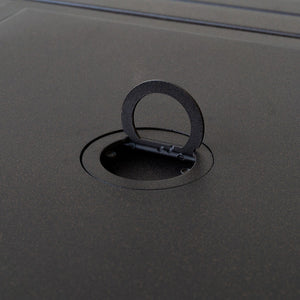 Homeroots 30" Brown Square Slat Top Fire Pit Table With Lid   410564