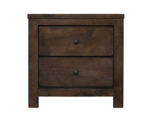 English Elm Wallace & Bay - Wallace & Bay  Verna Brown 2-Drawer Nightstand