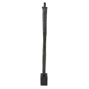 Howard Elliott Male Fortitude Aluminum Sculpture In Aged Copper - Modern Elegance For Home Or Office Décor Black Aluminum 41114-howard-elliott