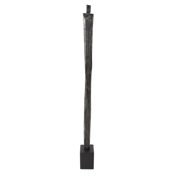 Howard Elliott Male Fortitude Aluminum Sculpture In Aged Copper - Modern Elegance For Home Or Office Décor Black Aluminum 41114-howard-elliott