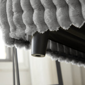 English Elm 102.4" Plush Corduroy 4-Seat Sofa - Modern Cloud Couch With Movable Ottoman & Soft Pillows For Comfort W1885S00106