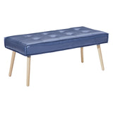 OSP Home Furnishings Amity Bench Sizzle Azure