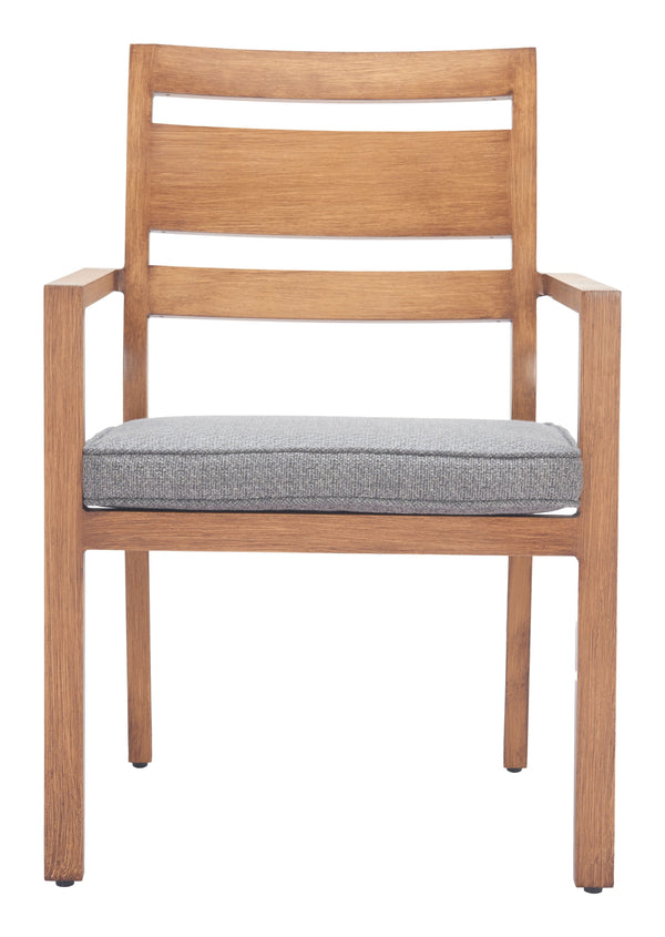 Zuo Modern Rader Dining Chair Set Of 2 - Stylish Natural Design With Comfortable Olefin Fabric & Aluminum Frame Natural 100% Olefin,Aluminum 704059-zuo-modern