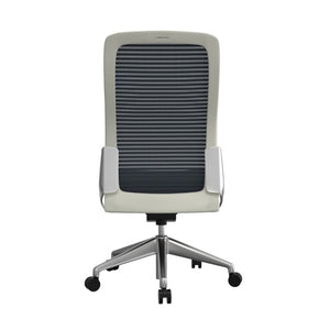 EuroStyle Eon Mesh Back Task Chair with Aluminum Base for Modern Professional Workspaces 411W