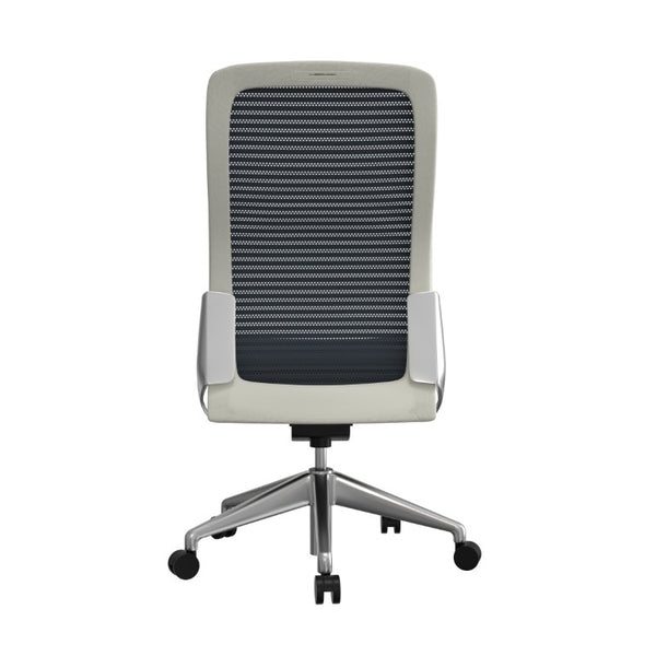 EuroStyle Eon Mesh Back Task Chair with Aluminum Base for Modern Professional Workspaces 411W