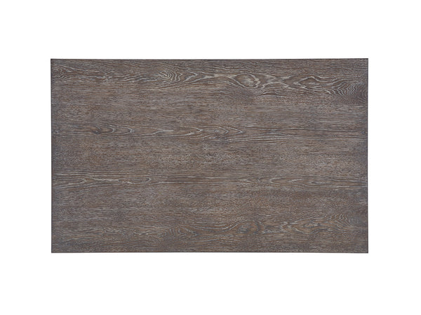 Lexington Impulse Cocktail Table - Contemporary Oak Design With Cerused Gray Finish & Polished Graphite Hardware Priano  411-945