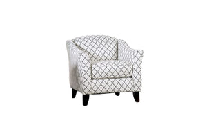 English Elm Transitional High Back Stripe Chair with Rolled Arms for Coastal Comfort and Supportive Seating Appeal Gray,Ivory 35 L x 35 W x 28 H B2741P376928