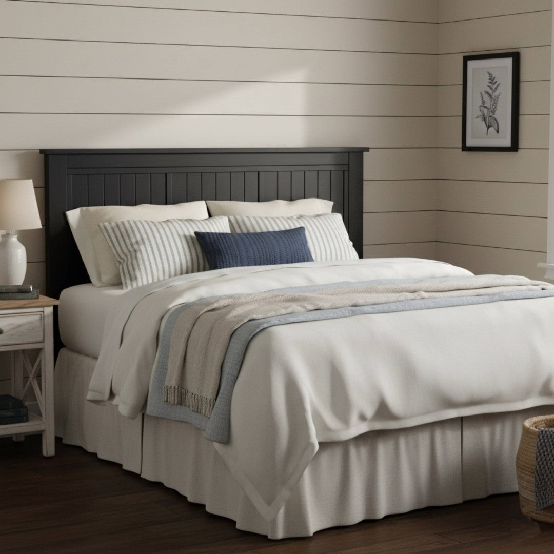 English Elm Wilton Window Pane Headboard - Thumbnail 3