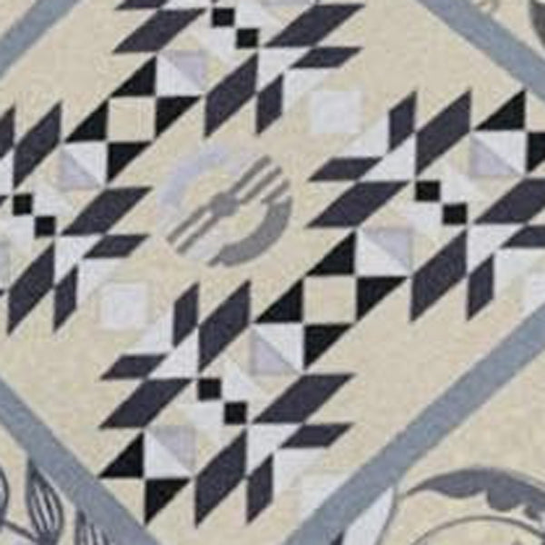 Homeroots 20” Cream Gray Patch Suede Zippered Throw Pillow   413476