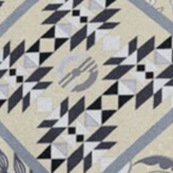 Homeroots 20” Cream Gray Patch Suede Zippered Throw Pillow   413476