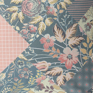 Homeroots 28" Green Peach Boho Floral Indoor Outdoor Throw Pillow   413944