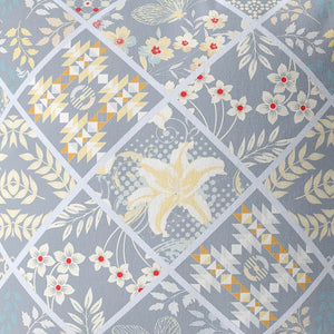 Homeroots 26” Gray Yellow Patch Indoor Outdoor Throw Pillow   413988