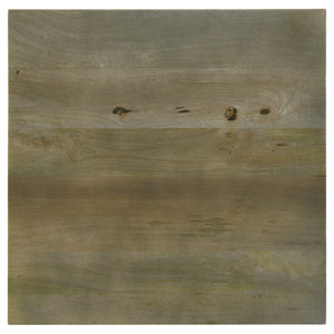 English Elm Donovan Rustic Mango Wood End Table - Square Accent Piece With Natural Finish For Modern Homes B062P299879