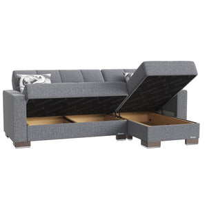 English Elm Primenest Nimbusflow Convertible Chaise Lounge With Storage - Stylish, Comfortable, And Versatile! B030P303534-GIGA
