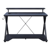 OSP Home Furnishings Checkpoint Gaming Desk Black / Carbon