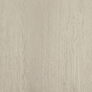 English Elm Abbey Solid Oak Two Drawer Nightstand Gray Finish Bedroom Storage Fully Assembled B2736P464853