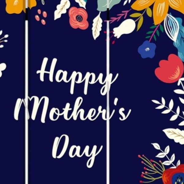 HomeRoots Sweet Floral Three-Panel Room Divider Screen - Beautiful Reversible Art for Mother's Day Decor & More! 415085