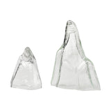 Meru Decorative Object - Set of 2 Clear