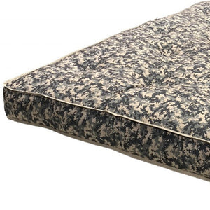 Homeroots 8" Camo Double Foam Full Mattress  Polyester 415478