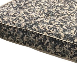 Homeroots 8" Camo Double Foam Full Mattress  Polyester 415478