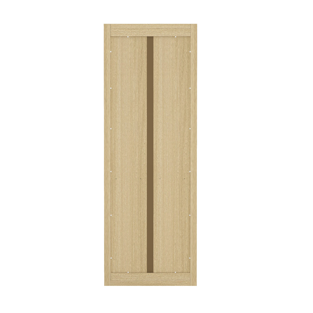 English Elm Rivington 28" Modern 5-Shelf Open Bookcase with Adjustable Shelves and Warm Wood Grain Finish Oak B365P398314