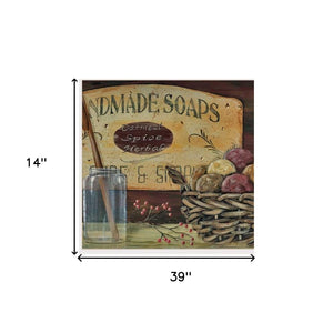 HomeRoots Set of Three COUNTRY BATH Framed Prints - Farmhouse-Style Wall Art for a Chic Bathroom Upgrade 415738