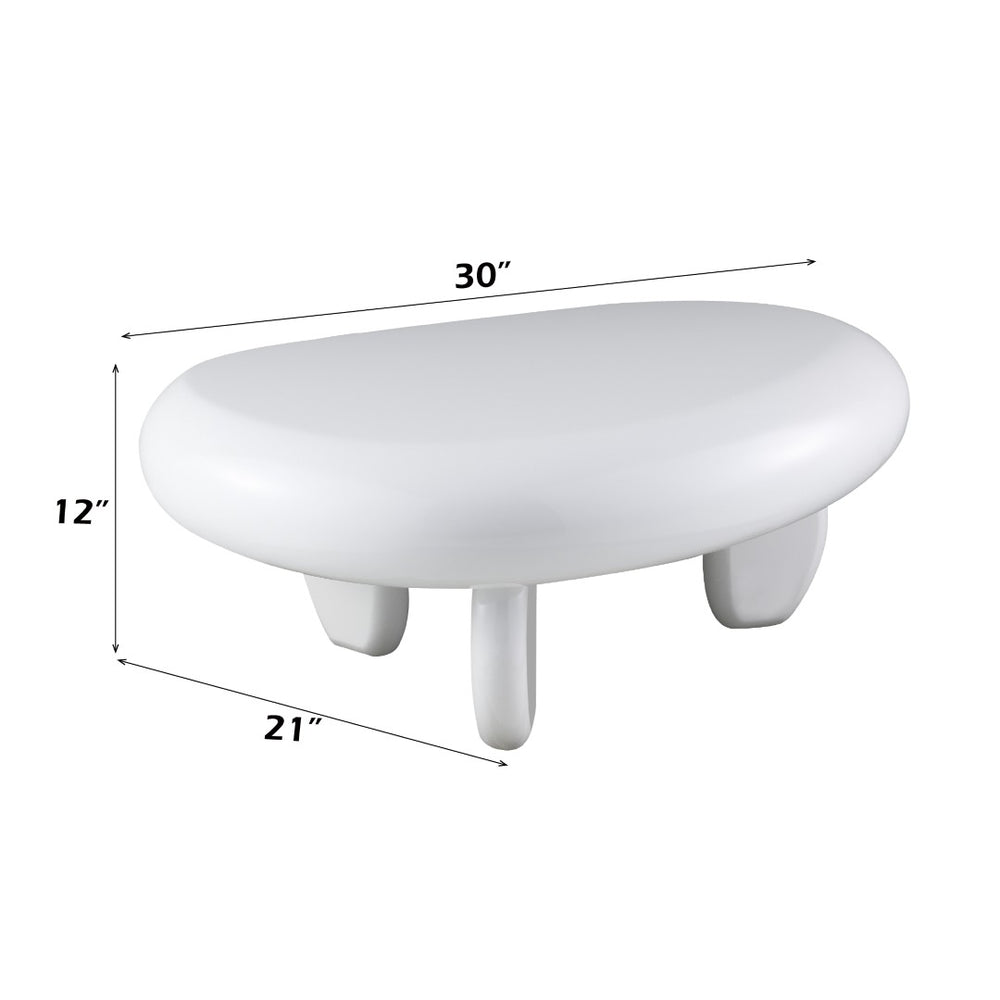 English Elm Wylie Lacquered Mdf Coffee Table Low Profile Gloss Finish for Modern Living Rooms B2726P415876