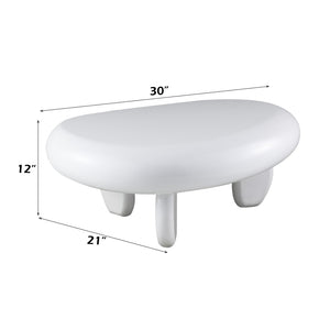 English Elm Wylie Lacquered Mdf Coffee Table Low Profile Gloss Finish for Modern Living Rooms B2726P415876