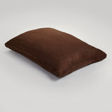 Homeroots 73" X 52" Brown Sofa Sack Bean Bag Lounger  Microsuede,Polyurethane Foam 415919