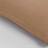 Homeroots 73" X 52" Khaki Sofa Sack Bean Bag Lounger Khaki Microsuede,Polyurethane Foam 415921