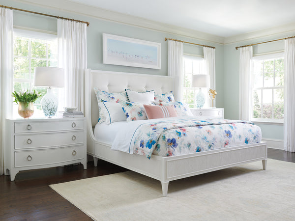 Lexington Arlington Platform Bed: Elevate Your Bedroom With Modern Luxury, Clean Lines, And Elegant Design Alabaster  415-144c