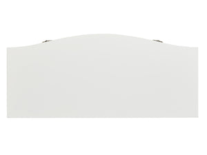 Lexington Fox River Modern Bachelor's Chest With Bowfront Design, Polished Nickel Hardware & Bracket Feet Alabaster  415-624