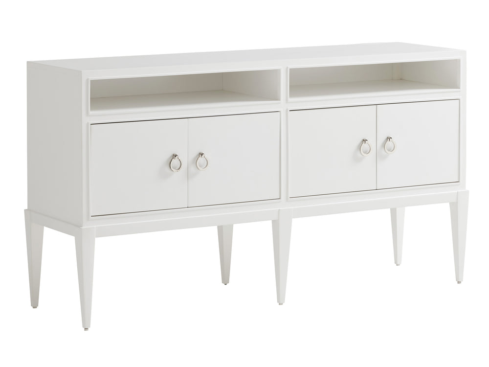 Lexington Cedar Lake Sideboard - Modern Traditional Design With Polished Nickel Hardware And Ample Storage Space Alabaster  415-869