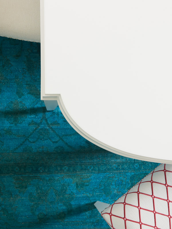 Lexington Vernon Hills Modern Rectangular Dining Table With Elegant Tapered Legs And Polished Nickel Ferrules Alabaster  415-877